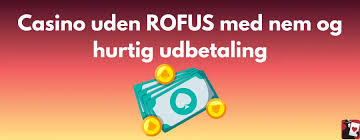Casino Uden ROFUS Nyd Free Spins Uden Bekymringer